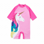 Combinaison bain maillot licorne