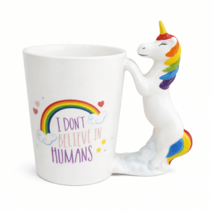 Tasse avec anse licorne