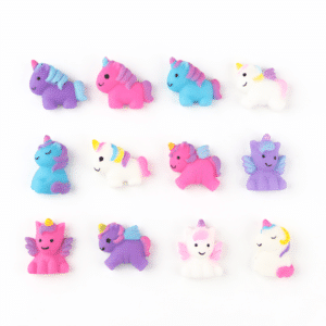 Mini squishies licorne (lot de 10)