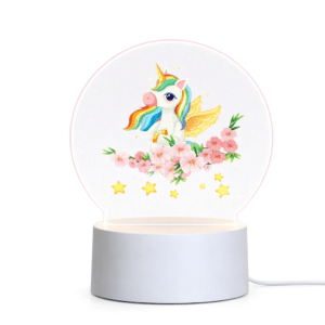 Petite veilleuse lampe led licorne​