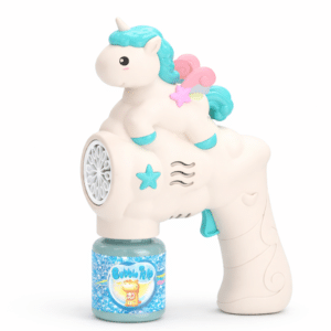 Machine a bulle licorne​ blanche