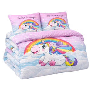 Housse de couette licorne 140x200​