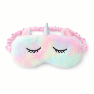 Masque sommeil licorne arc en ciel