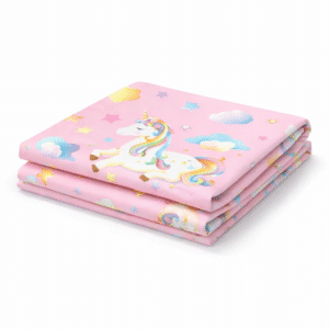 Nappe licorne rose