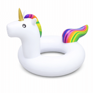 Bouée licorne adulte​ blanche