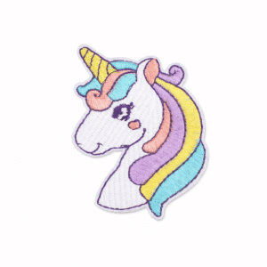 Ecusson tête de licorne