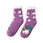 Chaussette antiderapante licorne​ enfant1