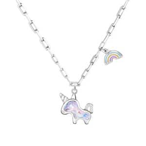 Collier ras du cou licorne en argent
