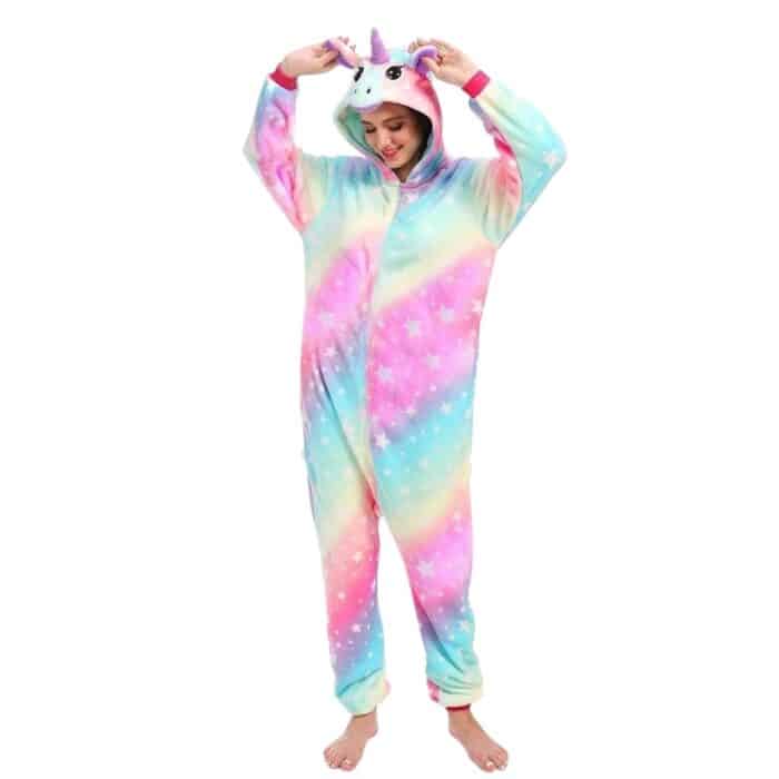 Kigurumi pyjama licorne adulte1