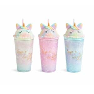 Gourde licorne avec paille​