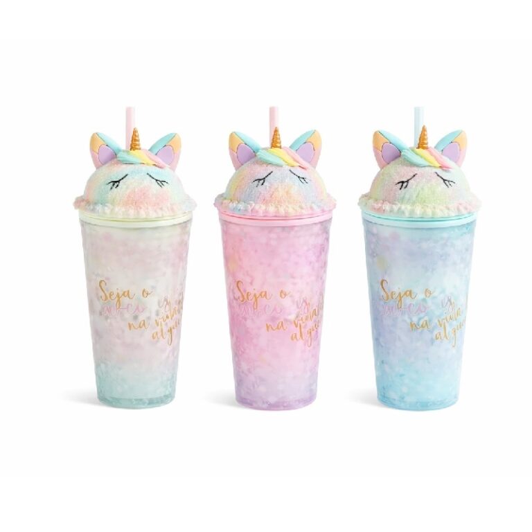 Gourde licorne avec paille​1