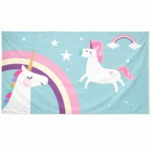 Serviette de plage licorne​ enfant