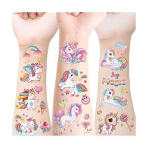 Faux tatouage licorne​