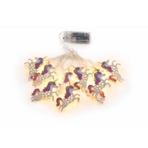 Petite guirlande lumineuse licorne​