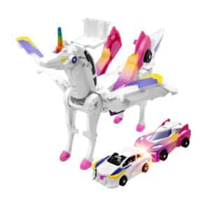 Voiture transformers licorne