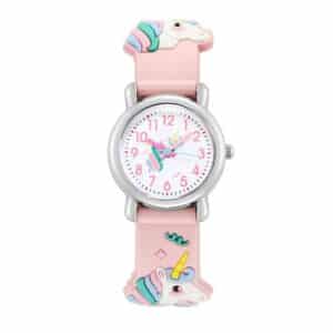 Montre licorne fillette​ rose