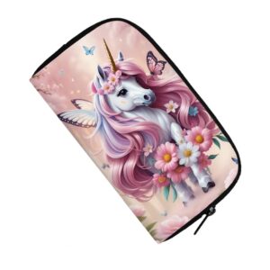 Porte feuille motif licorne