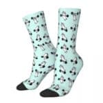 Chaussettes licorne Haltérophilie bleues