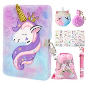 Coffret licorne​ carnet enfant