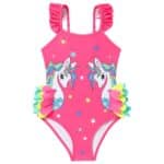 Maillot de bain licorne fille une pièce