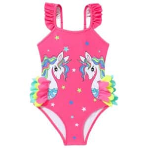 Maillot de bain licorne fille une pièce