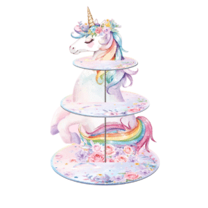 Présentoir cupcake licorne​