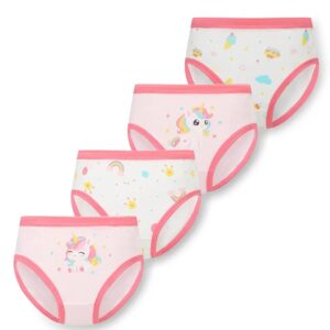 Lot culotte pour fille motif licorne (lot de 4)