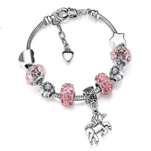 Bracelet style pandora licorne​