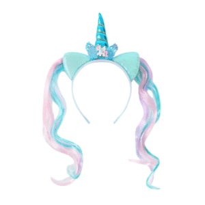 Serre tête licorne bebe fille crinière