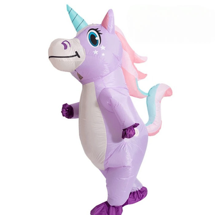 Costume gonflable licorne1