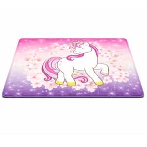 Petit tapis licorne​ enfant rose