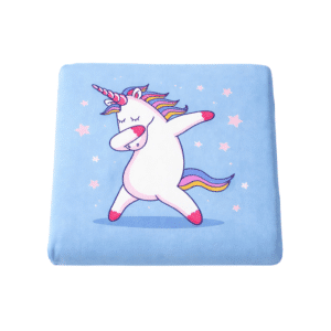 Couverture plaid licorne​ qui dab