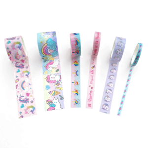 Rouleau scotch licorne​ (lot de 6)