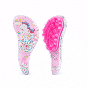 Brosse à cheveux licorne