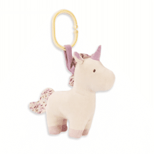 Hochet poussette licorne