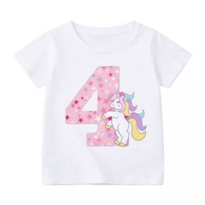 T shirt licorne anniversaire