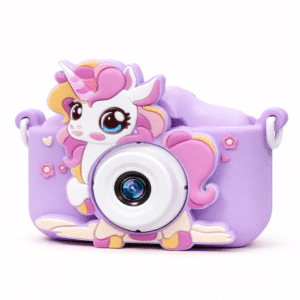 Appareil photo numérique licorne fille