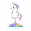 Aimant licorne pet arc en ciel