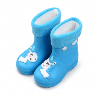 Botte pluie enfant fourrée motif licorne