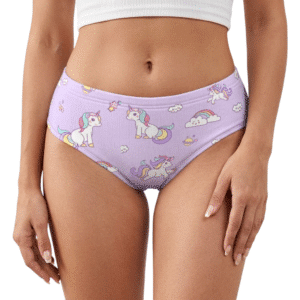 Culotte licorne femme violette