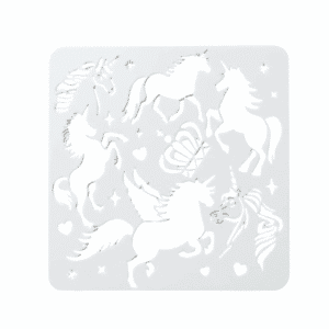 Pochoir licorne​