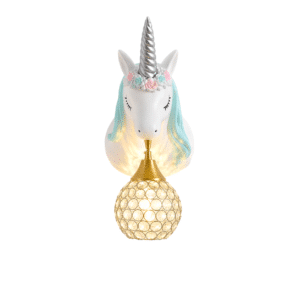 Applique murale tête de licorne