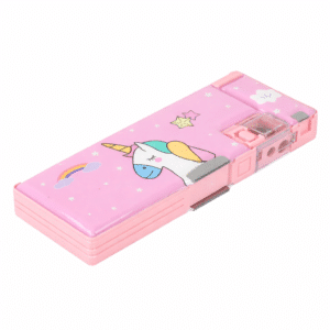 Boite à crayon licorne