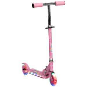 Trottinette 2 roues licorne​ pliable