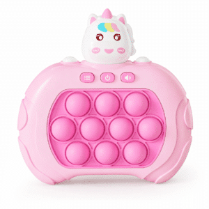 Jouet pop it interactif licorne rose