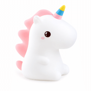 Veilleuse licorne 3d​ blanche